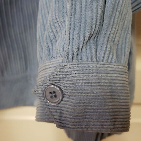 🌹Blue Corduroy Vintage Jacket sz 16 - Picture 9 of 9